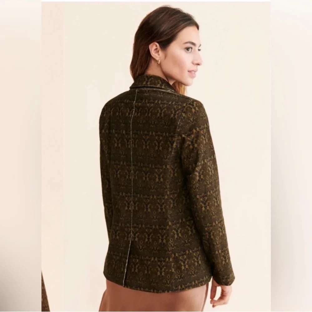 NWT DRIFTWOOD x Free People Women’s Green blazer Size S - Picture 2 of 13